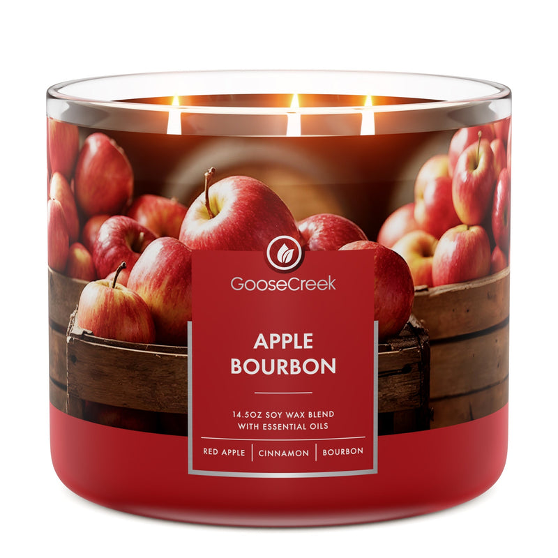 Apple Bourbon 3-Wick Candle [DB02]